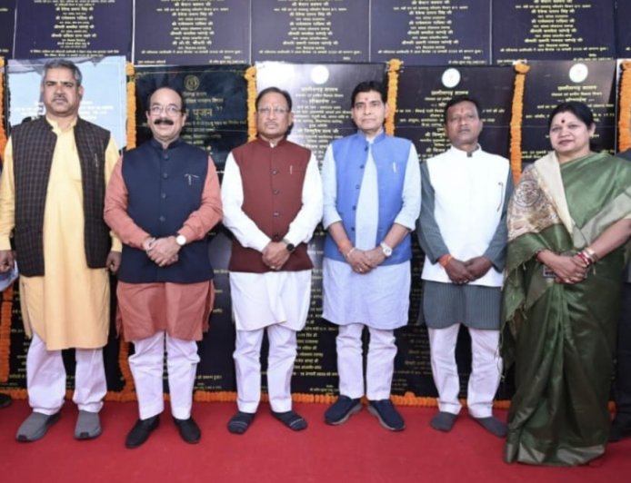 मुख्यमंत्री साय ने सारंगढ़ जिले में 47 करोड़ के 84 कार्यों का कियें लोकार्पण